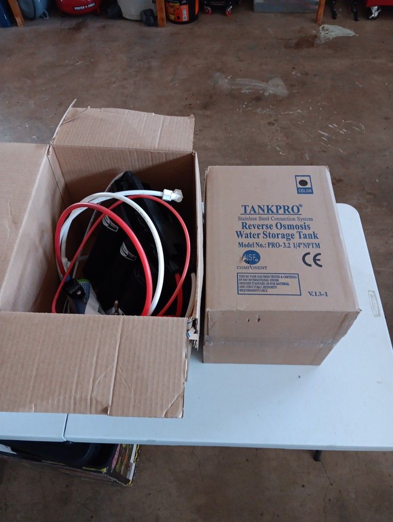 Water Filter & Storage Tank