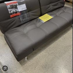 Black Leather Couch