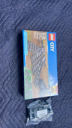 Lego City Switch Tracks and curve pieces