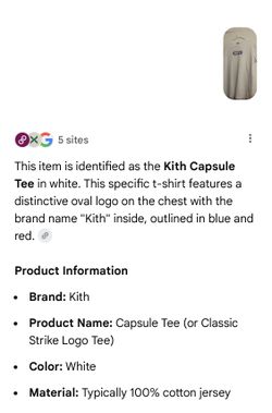 Kith Capsule Tee