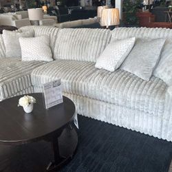 OM• $38 Initial • Brand New Stupendous Sectional With Chaise 