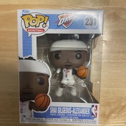 Funko Pop! Vinyl Shai Gilgeous-Alexander NBA Basketball Figure #231