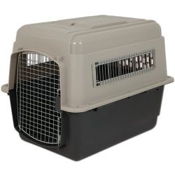 Petmate Ultra Vari Dog Kennel, 40", 70-90 lbs Brown - 30" H x 27" W x 40" L