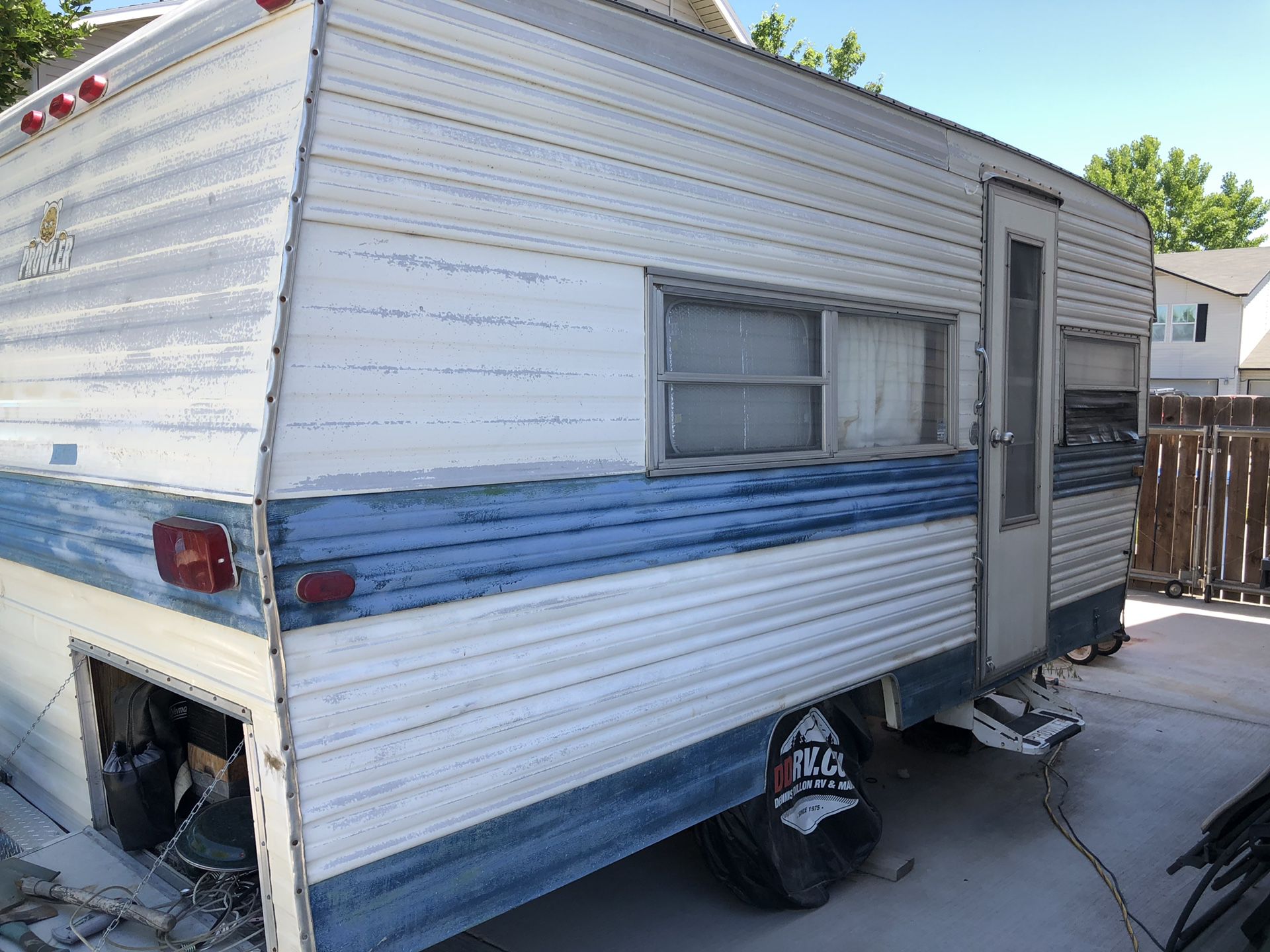 1971 Prowler camp trailer
