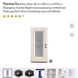 Therma-Tru Entry/Front Door