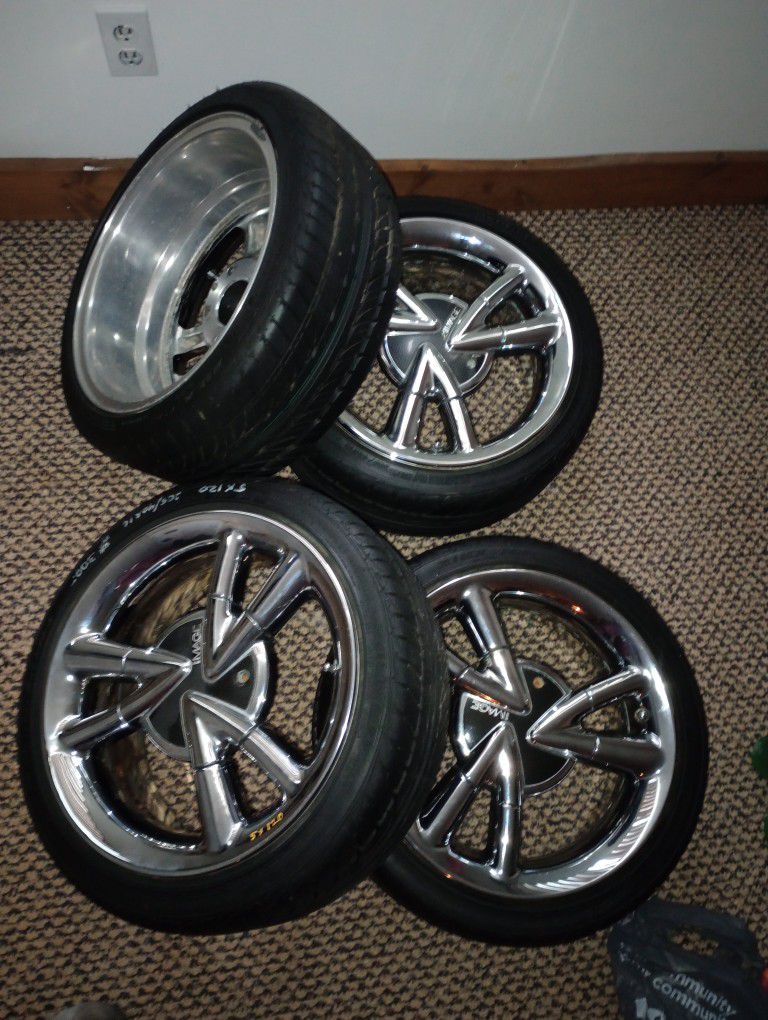 4 Almost New Size 16 Tires On Nice  Rims WILL DELIVER FREE