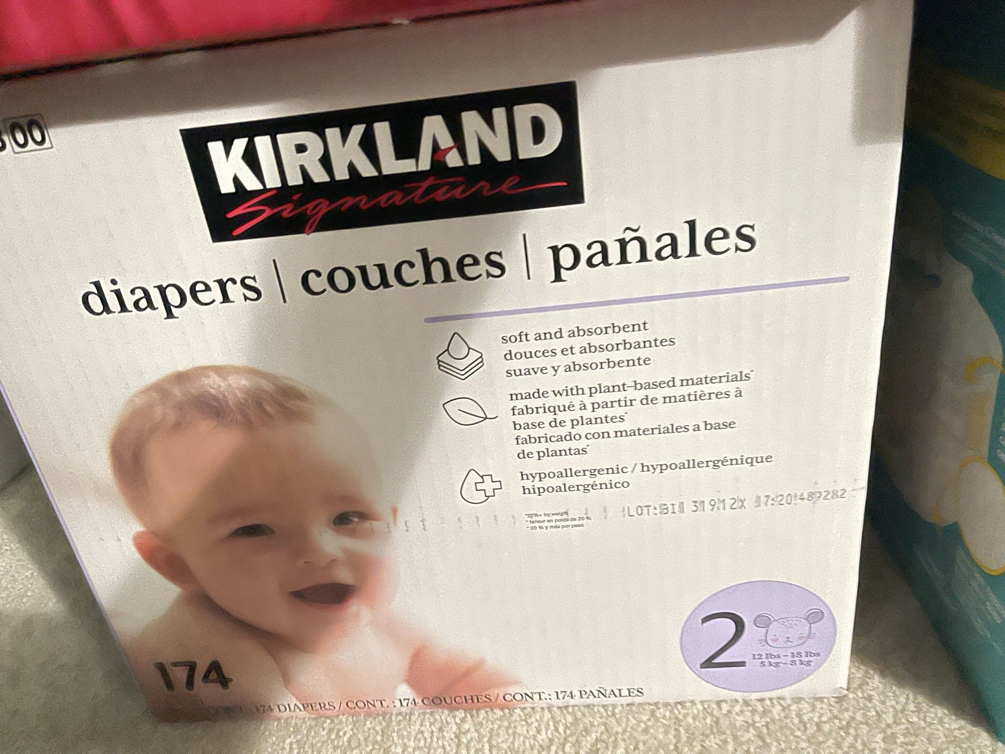 Kirkland diaper Size 2 194 Count