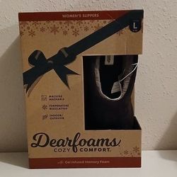 Dearfoams Cozy Comfort Women’s Clog Slippers – Size 9-10 L