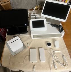 Clover POS System Bundle w/ HP Monitor, Printer, Cash Drawers & Scanner