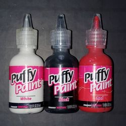 Puffy Paint Marker Squeezer Dripper Art Graffiti Hip Hop Fabric 