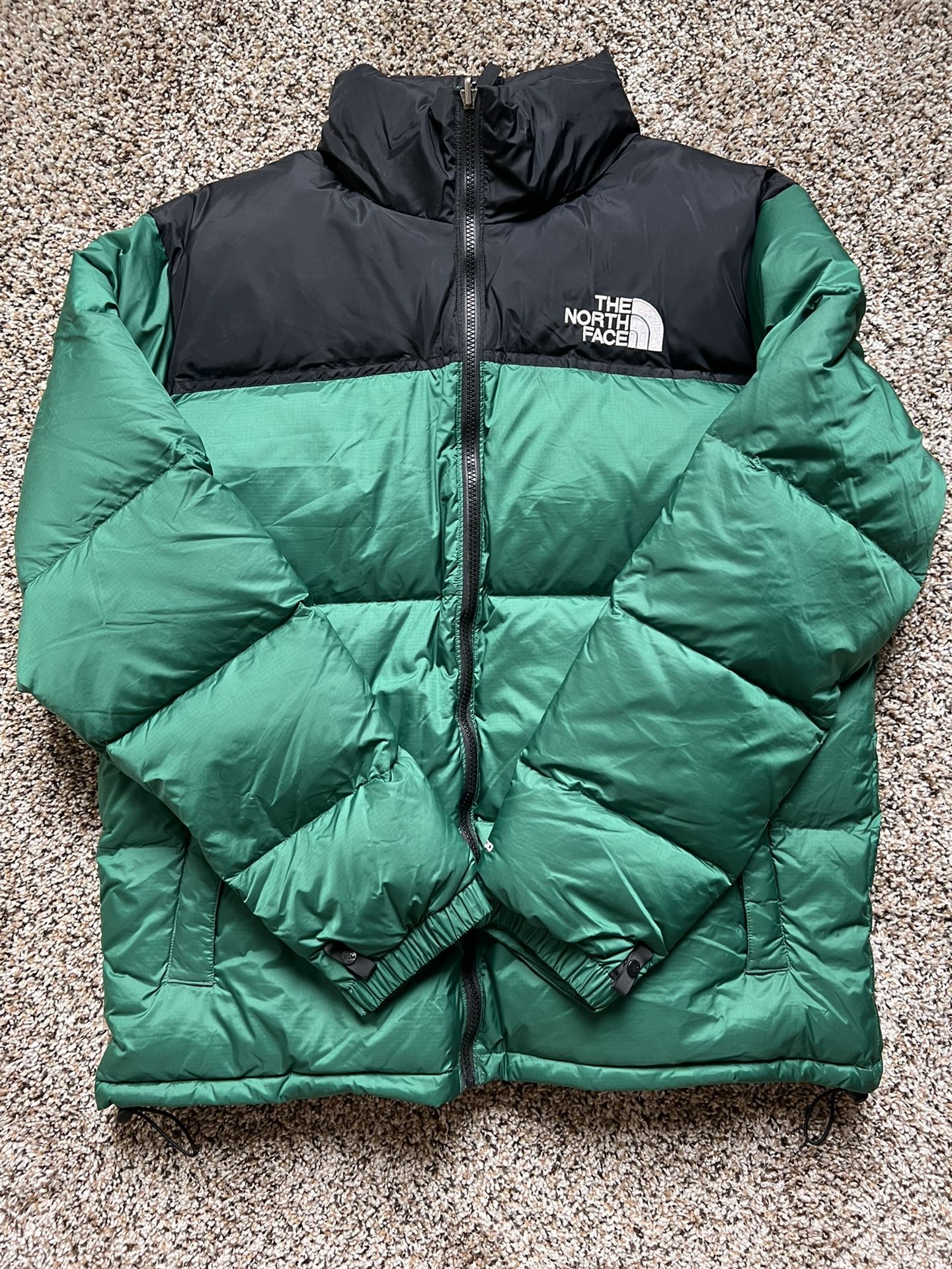 US Size L - The North Face Green 1996 Retro Nuptse 700 series