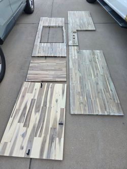 Butcher block countertops