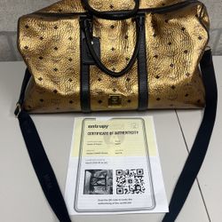 MCM DUFFLE BAG