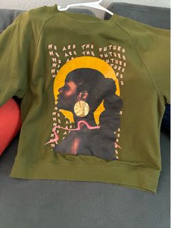 Olive Green Sweatshirt Size XL