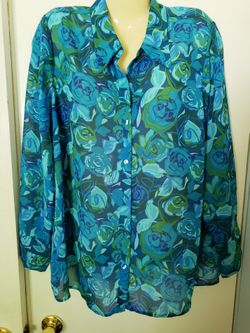 Venezia floral two piece dress blue floral print