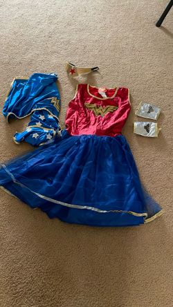 Wonder Woman Costume -age 8-10