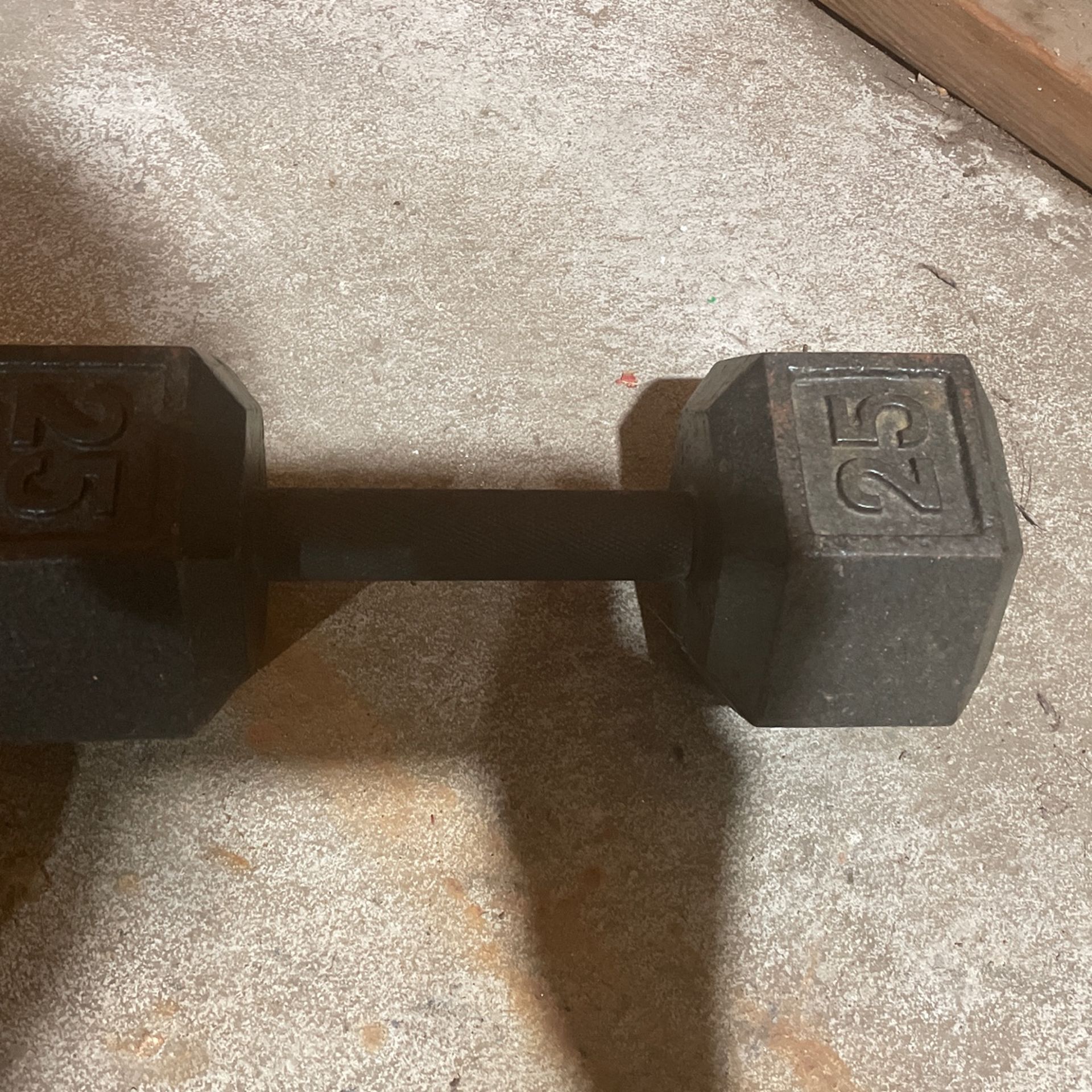 Dumbbell 25lb 15lb 10lb