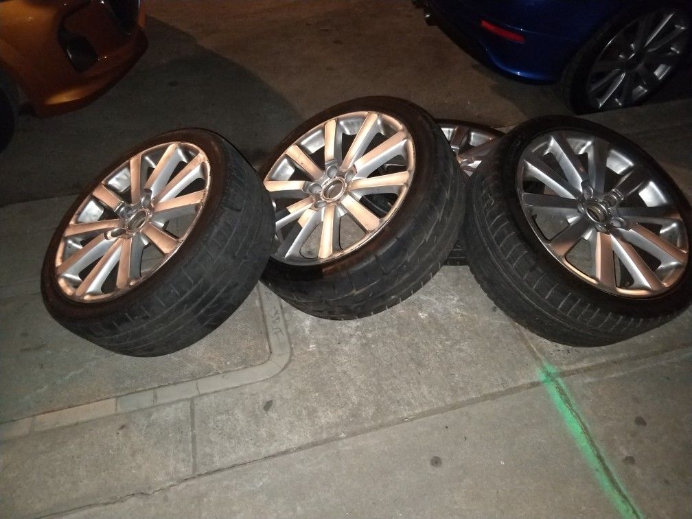 Vw golf mk5 R32 wheels 18" 5x112