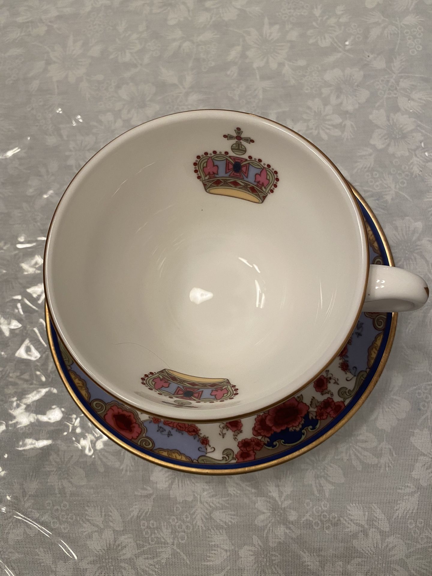 Antique, Royal Doulton cup and saucer, Rare. Made in England