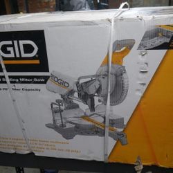 ridgid miter saw new in box R4(contact info removed)50-1
