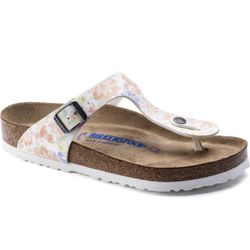 BIRKENSTOCK gizeh floral print sandal