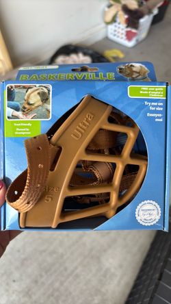 Baskerville Muzzle Size 5 Tan
