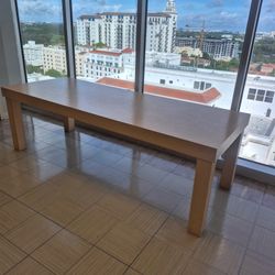 Beige Almost White Table