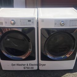 Kenmore Washer And Electric Dryer 