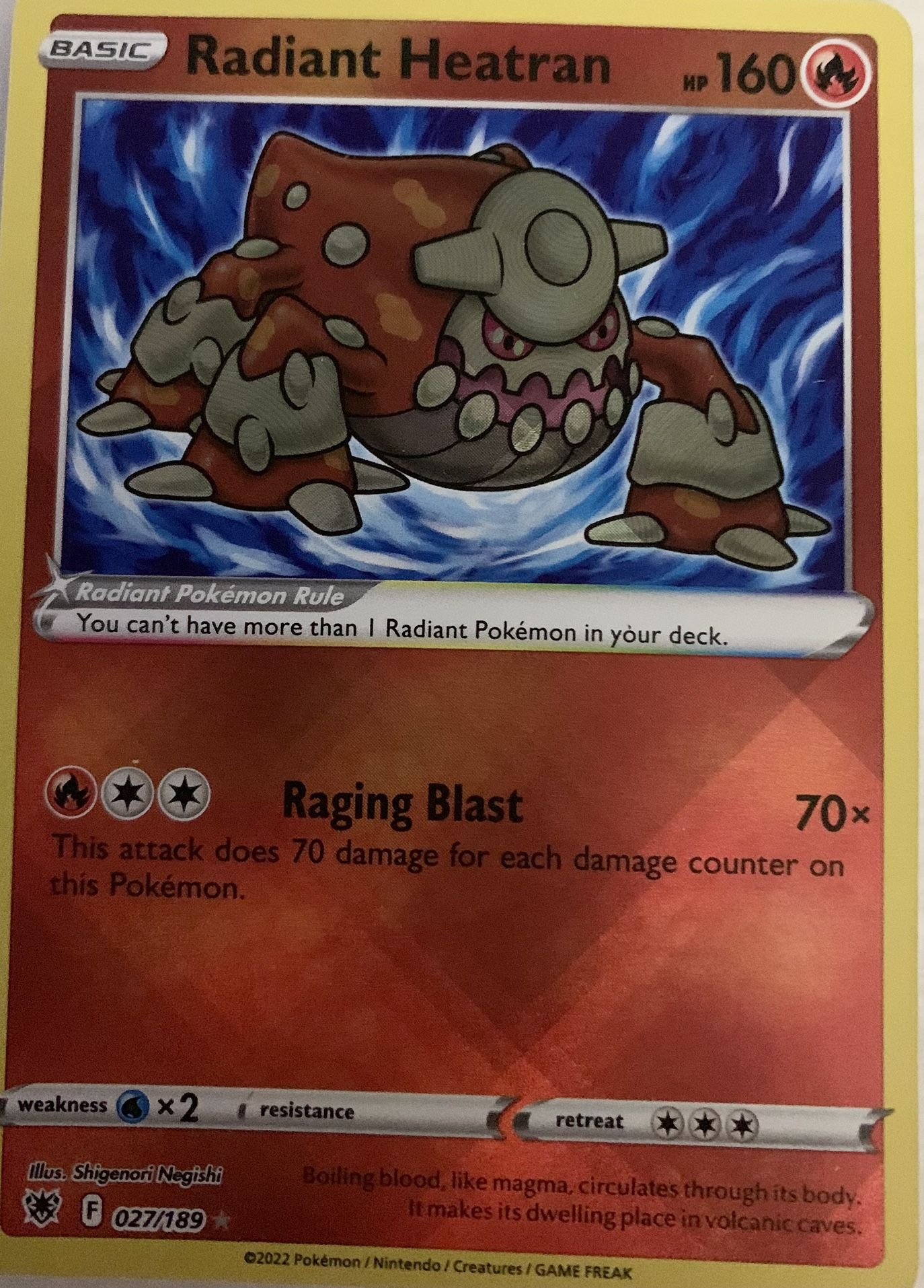 Radiant Heatran Base Set