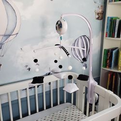 Baby Mobile for Crib - Black and White Mobile 