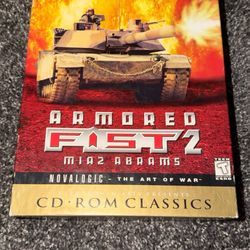 Armored Fist 2 M1A2 Abrams Novalogic The Art Of War PC Video Game Rated T 