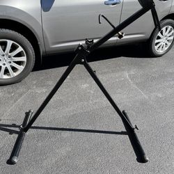 Folding Bicycle Stand - Repair Or Display Stand with Tool Tray for Home Mechanics