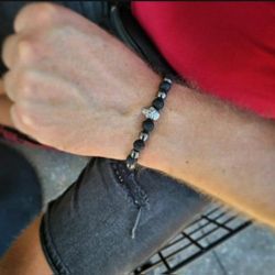 Men's Bracelet ( Handmade Natural Stones)