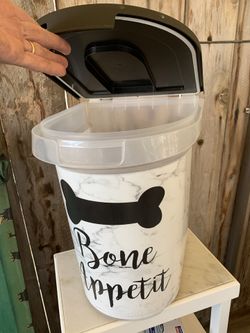 Dog treat or food container