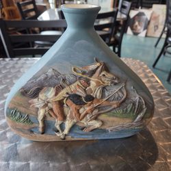 Vintage Western Theme Decanter