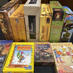 Board Game Collection for Sale – Excellent Condition, Some Sealed!​