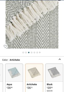 50x60 Throw Blanket ( Color Is Artichoke) 