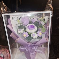 New Crochet Flower Arrangement