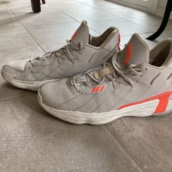 Adidas Dame 7 Bliss Cream Mens Size 11 1/2