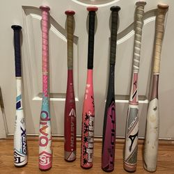 Softball Bats (6)