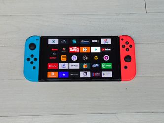 Nintendo Switch OLED 🔥Dual Mod🔥 70 Games + FreeShops + Movies
