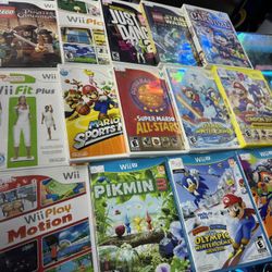 Nintendo Wii & Wii U Games *PRICES ON THE PHOTOS*