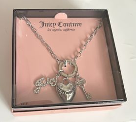 Juicy couture Silver Necklace