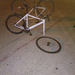 White Fixie  Ratio 48 16 RTR