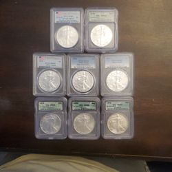 American Silver Eagles, 1 Oz Silver