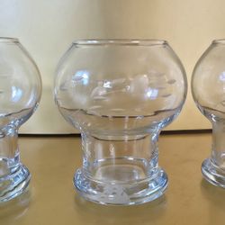 3 Princess House Candle Holders