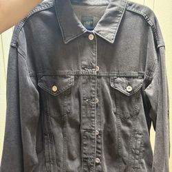Black Jean Jacket 