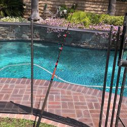 CALSTAR BT-64656 1/2' 15-40Lb Saltwater Fishing Rod-VERY GOOD SHAPE!!! 