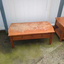 Coffee and Side Table