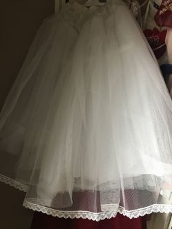 White Tutu for a dress